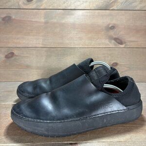 mise the standard men size 43 shoes black leather kitchen work non slip sneakers